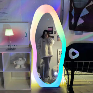 Specchio da terra a LED Kolan